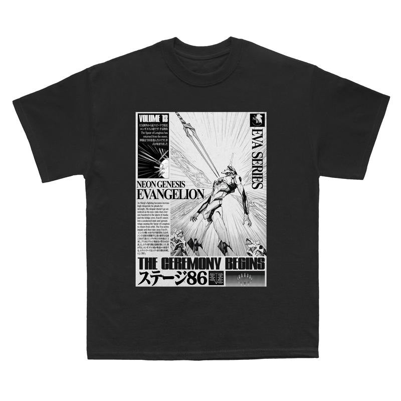 Evangelion Art Vintage shirt, Neon Genesis Evangelion Shirt, Retro EVA Tee, Unisex Anime Vintage Tee, Vintage anime tees, 2000s clothes Menswear Top style 002