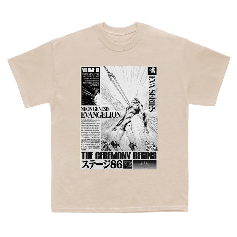 Evangelion Art Vintage shirt, Neon Genesis Evangelion Shirt, Retro EVA Tee, Unisex Anime Vintage Tee, Vintage anime tees, 2000s clothes Menswear Top style 002