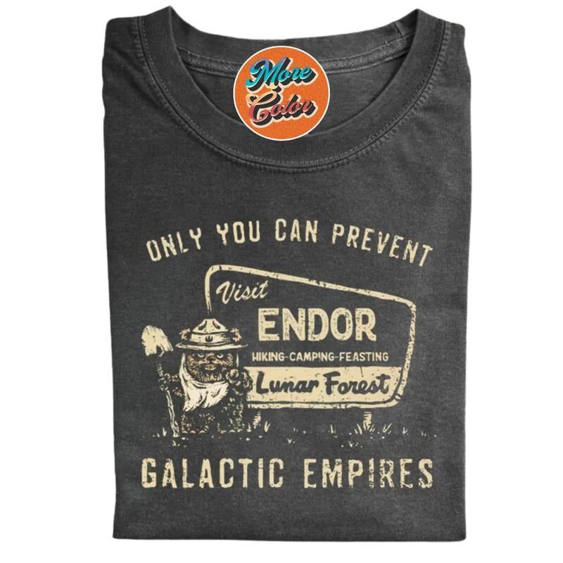 Ewok Endor National Park Protect Our Forest Vintage Shirts, Cotton Unisex T-shirts, Sweatshirt, Crew Neck, Size S- 3XL, Menswear Top, Womenswear Top Underwear Streetwear