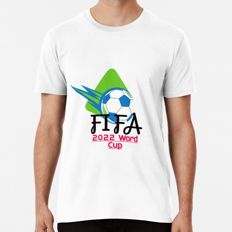"FIFA 2022 FOOTBALL WORLD CUP" Upcoming World Cup design Premium T-Shirt