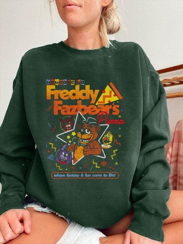 FNAF Freddy's Radical Retro Tee, Freddy's Pizza Aesthetic Inspired Tee, FNAF Shirt - Unisex T-Shirt, Hoodie, Sweatshirt for Men Women bow trend