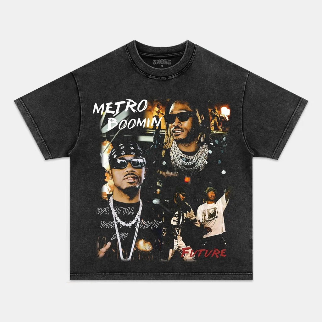 FUTURE & METRO BOOMIN VINTAGE TEE Style002