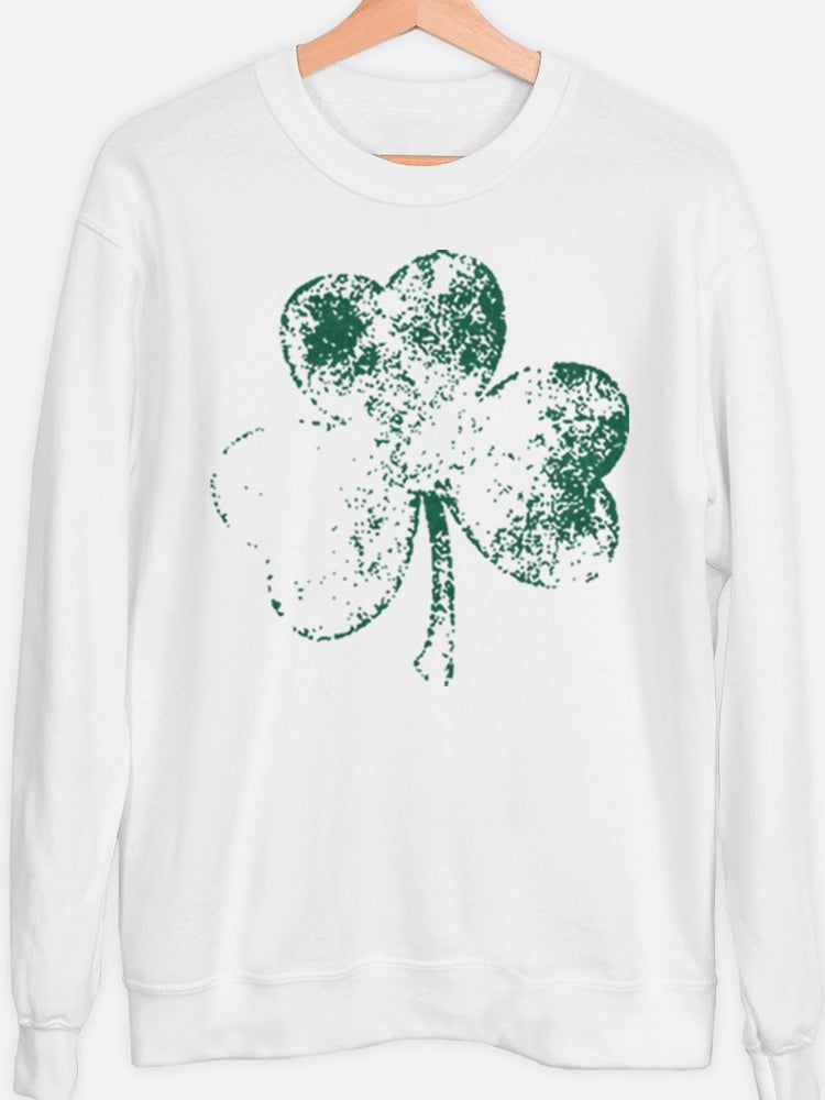 Faded Shamrock Graphic Sweatshirt