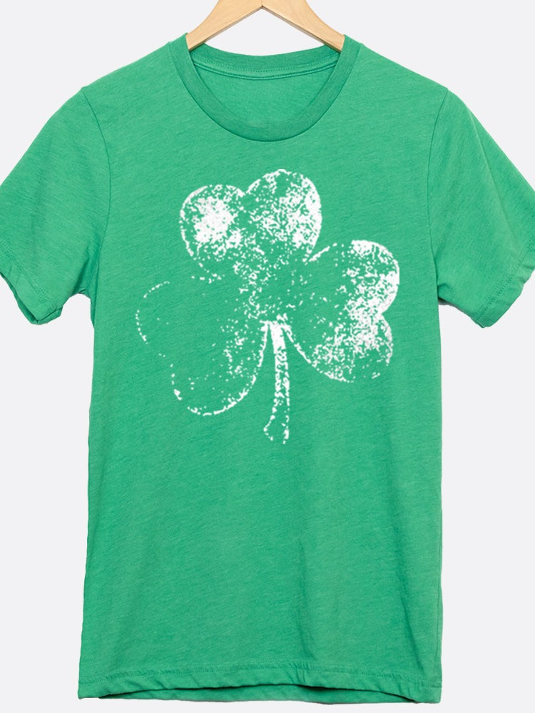 Faded Shamrock Graphic Tee
