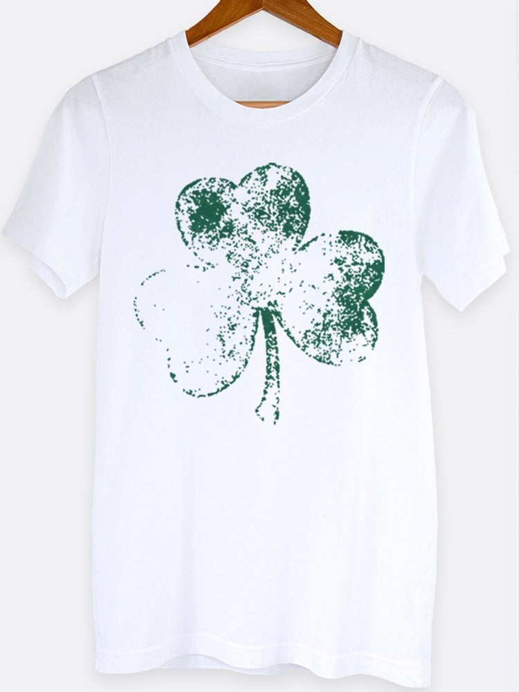 Faded Shamrock Graphic Tee