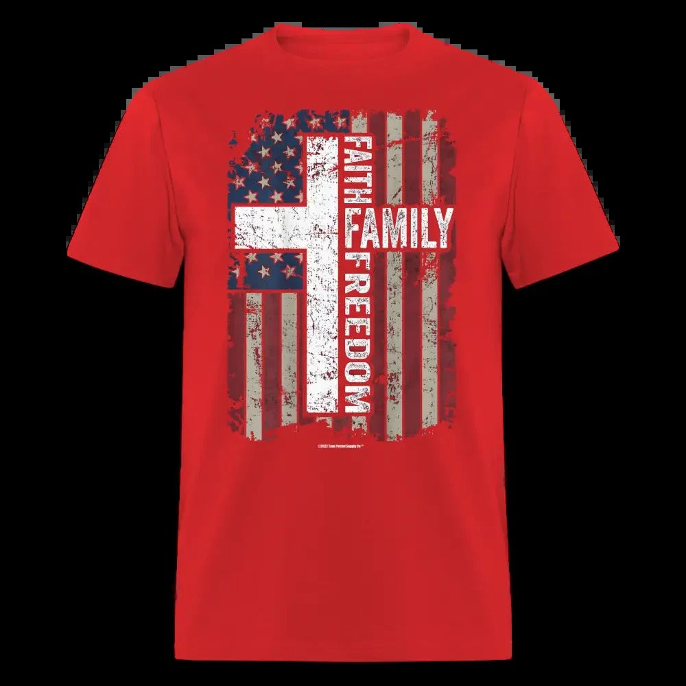Faith Family Freedom Conservative Christian Unisex Classic T-Shirt