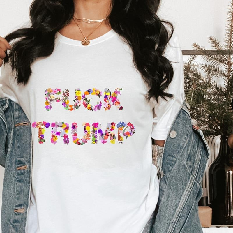 Fck Trump T-Shirt, Subtle F.u.c.k Trump Tee, Make a wish, Vote Democrat Shirt Sweatshirt Hoodie, Anti Trump Unisex T-Shirt, Anti Trump Shirt, Vote Gra style 001