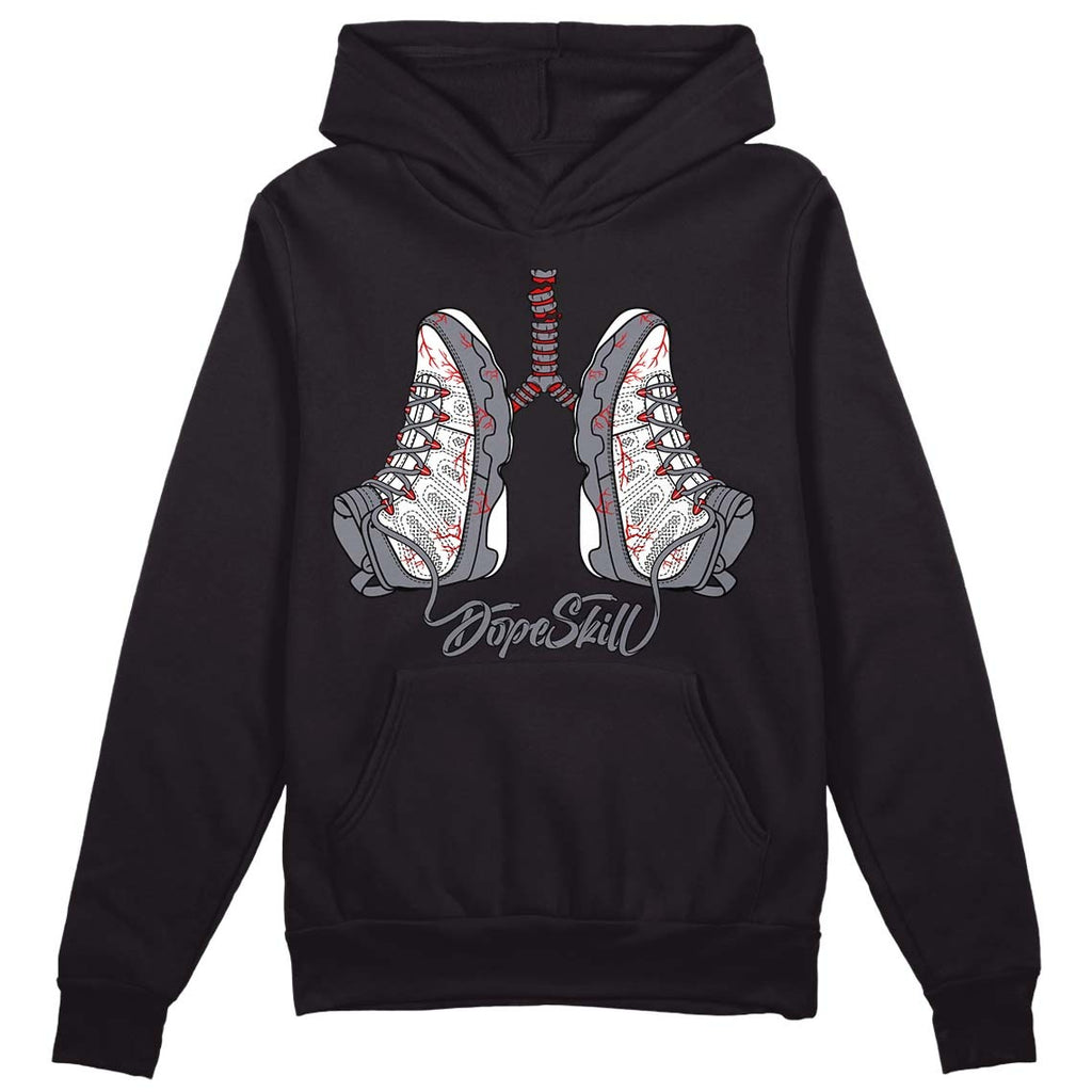 Fire Red 9s DopeSkill Hoodie Sweatshirt Breathe Graphic