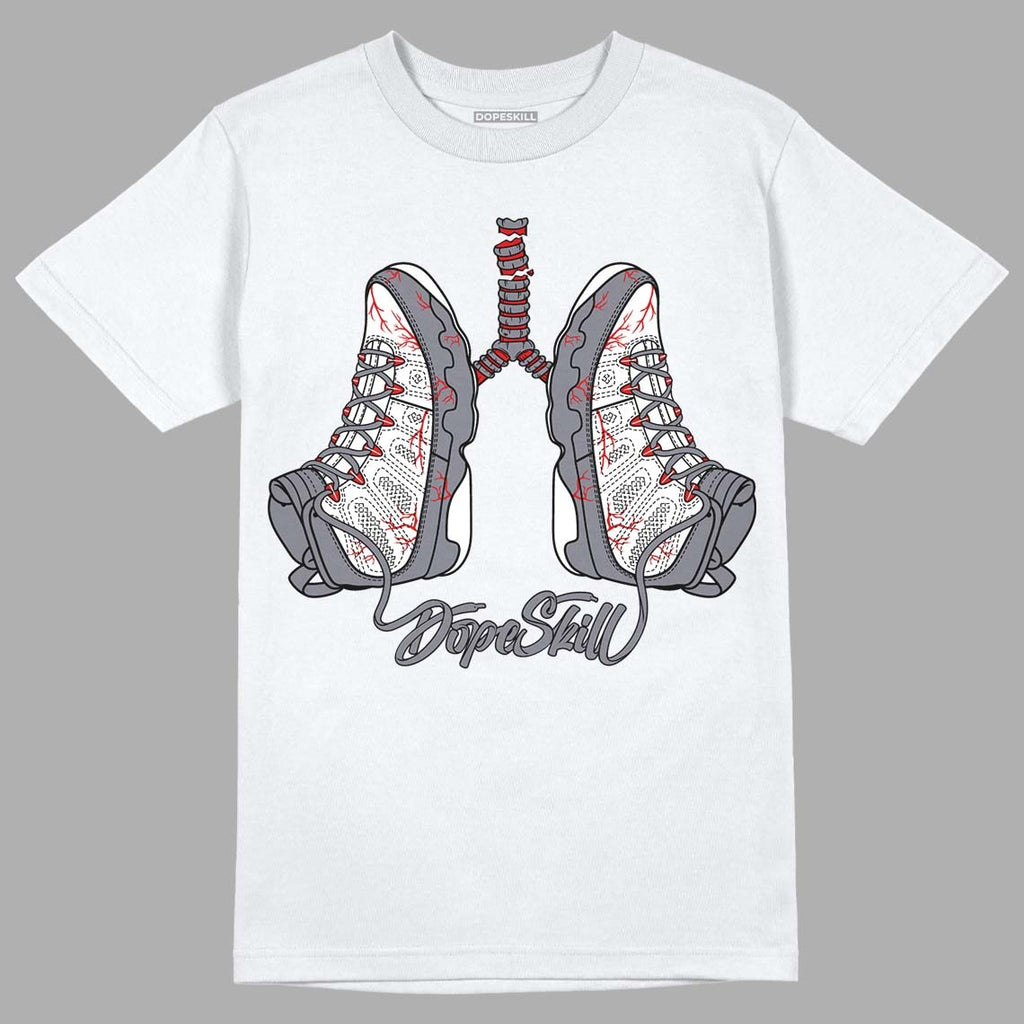 Fire Red 9s DopeSkill T-Shirt Breathe Graphic