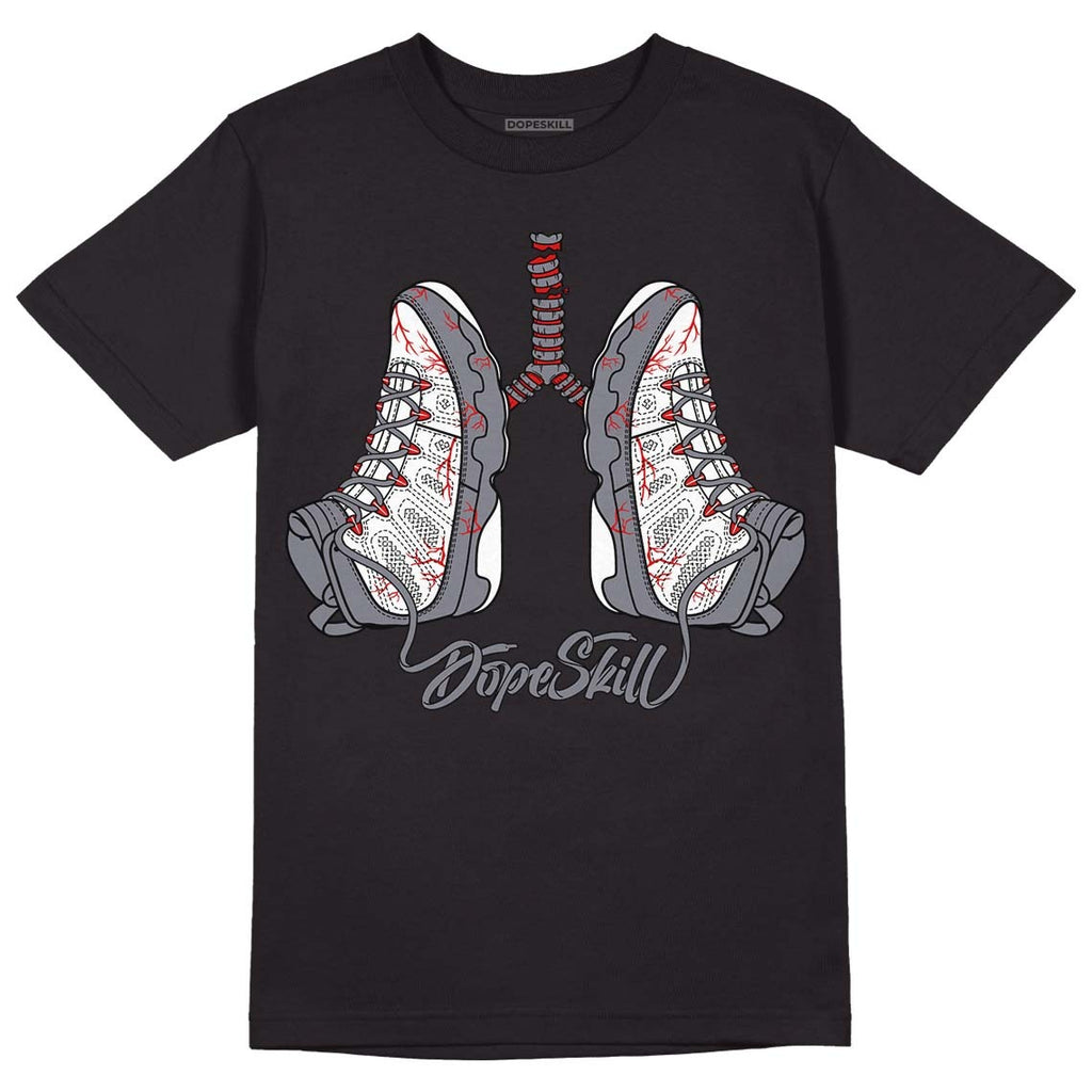 Fire Red 9s DopeSkill T-Shirt Breathe Graphic