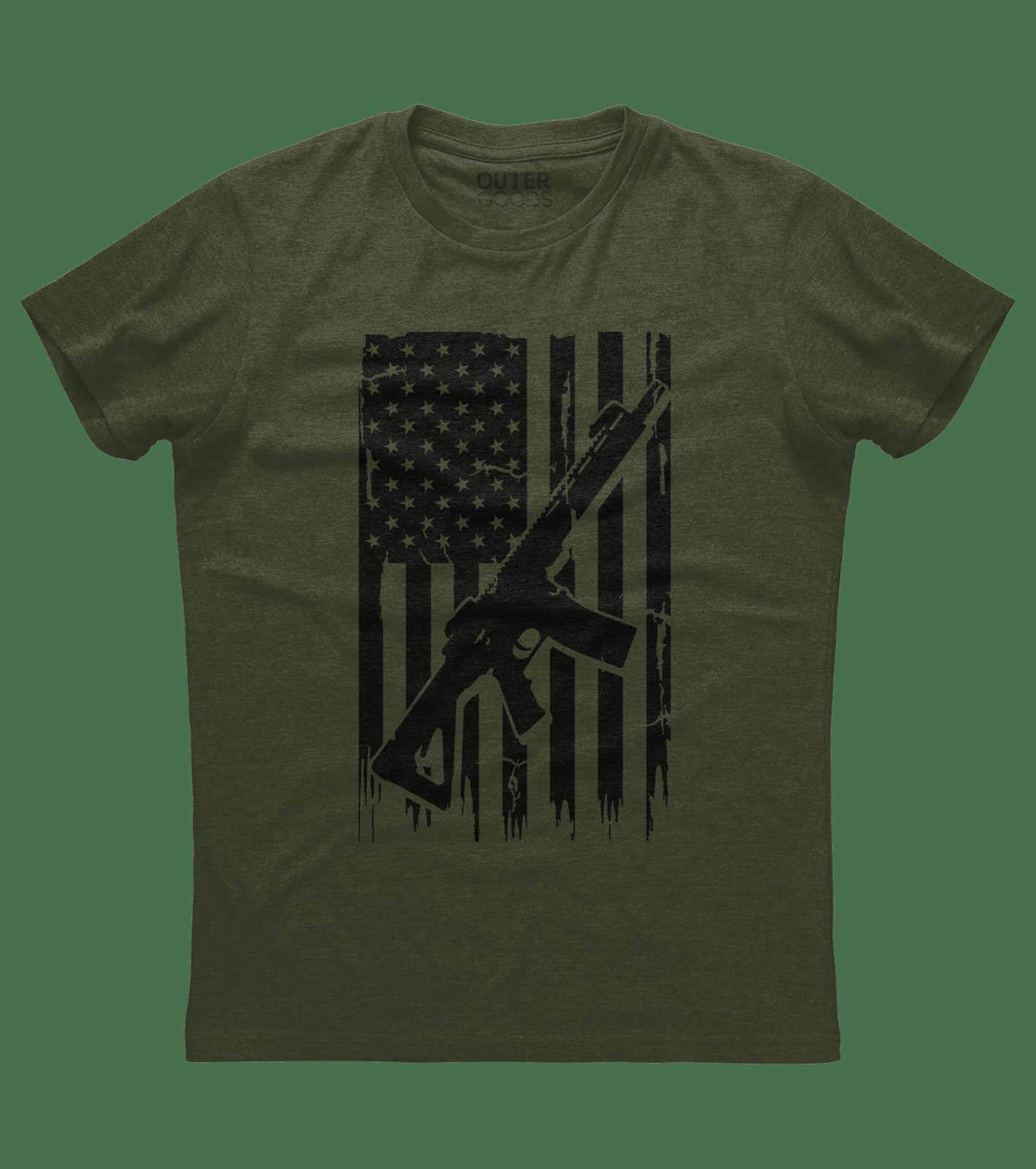 Flag AR15 Rifle Shirt (O)