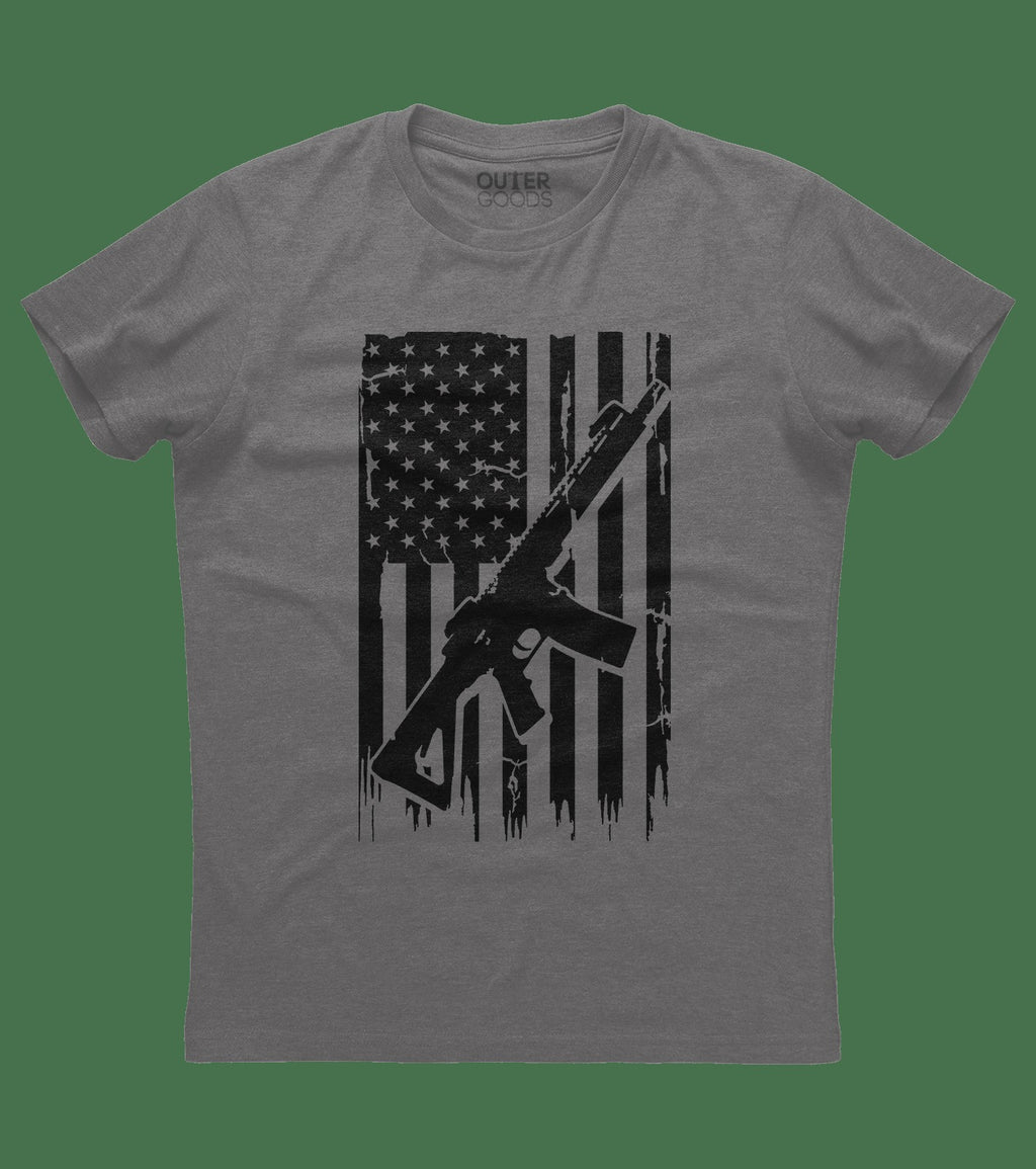Flag AR15 Rifle Shirt (O)
