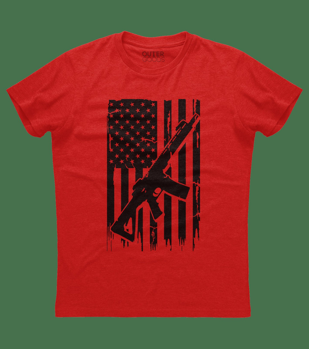 Flag AR15 Rifle Shirt (O)