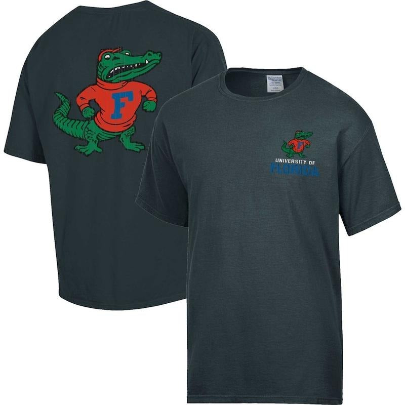 Florida Gators Vault State T-Shirt, University of Florida Football Game Day 2-Hit Shirt, Classic Fit Unisex Men Women Tee
