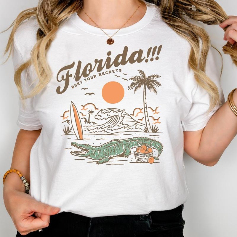 Florida Summer Vacation, Girls Trip, Tropical Holiday, Girls Trip Bachelorette Gift Sweatshirt, Hoodie, T Shirt style 001