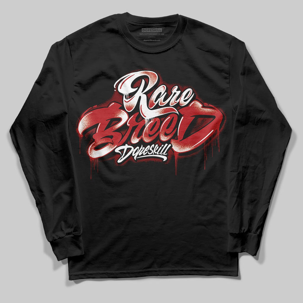 Flu Game 12s DopeSkill Long Sleeve T-Shirt Rare Breed Type Graphic
