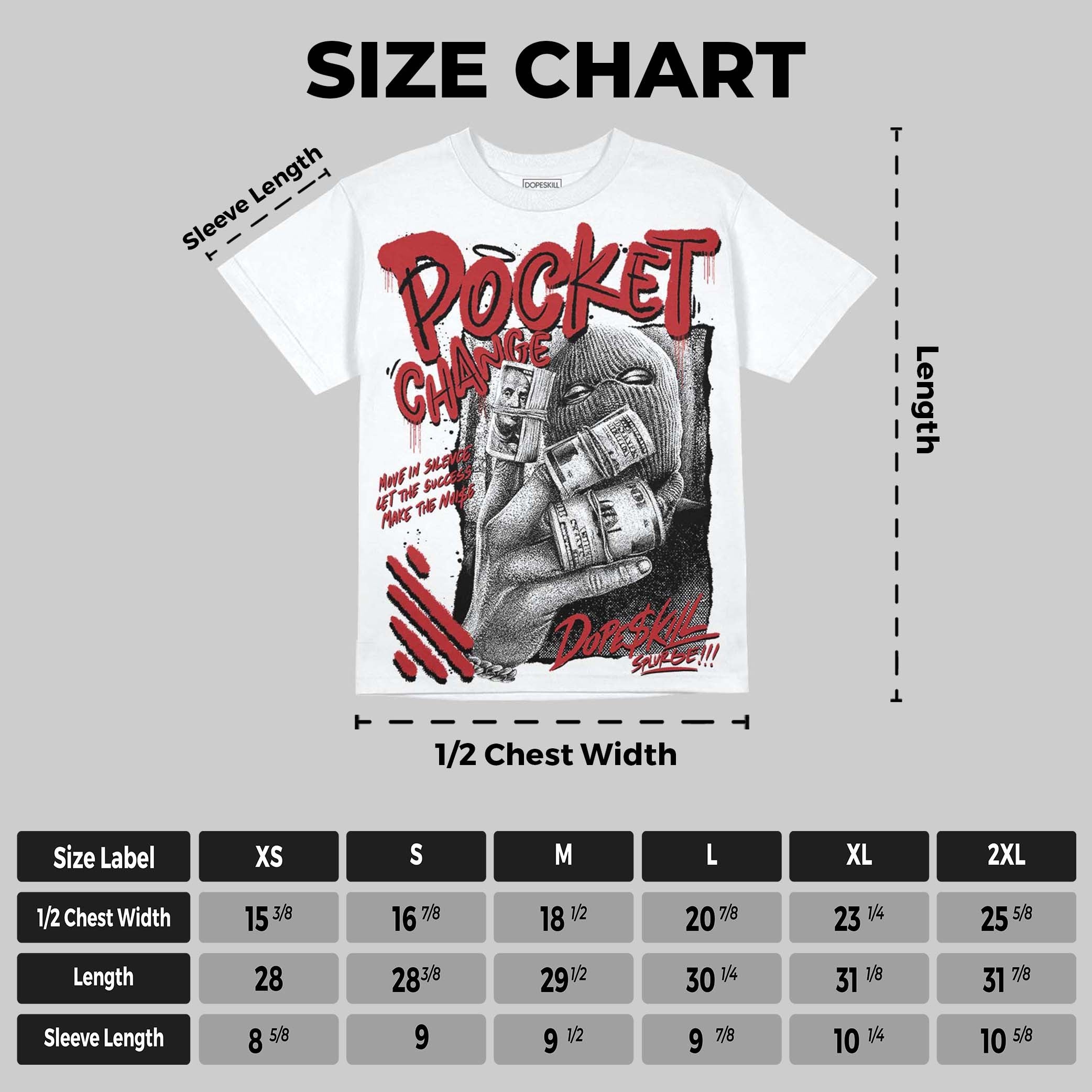 Flu Game 12s DopeSkill Oversize Print T-Shirt Pocket Change Graphic