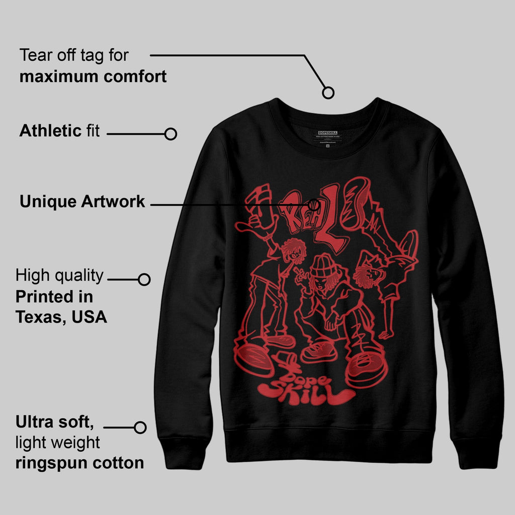 Flu Game 12s DopeSkill Sweatshirt Real Y2K Players Graphic