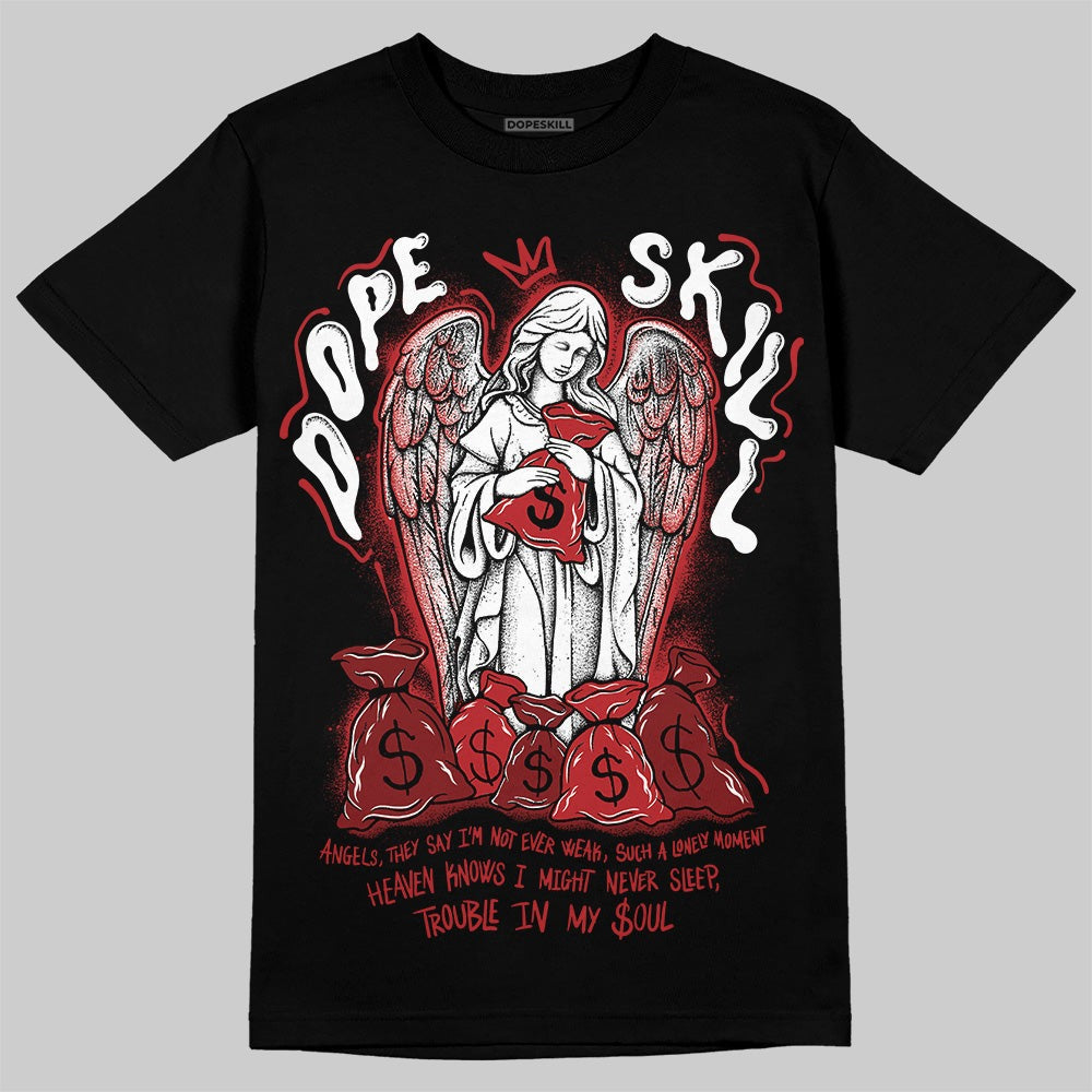 Flu Game 12s DopeSkill T-Shirt Angels Graphic