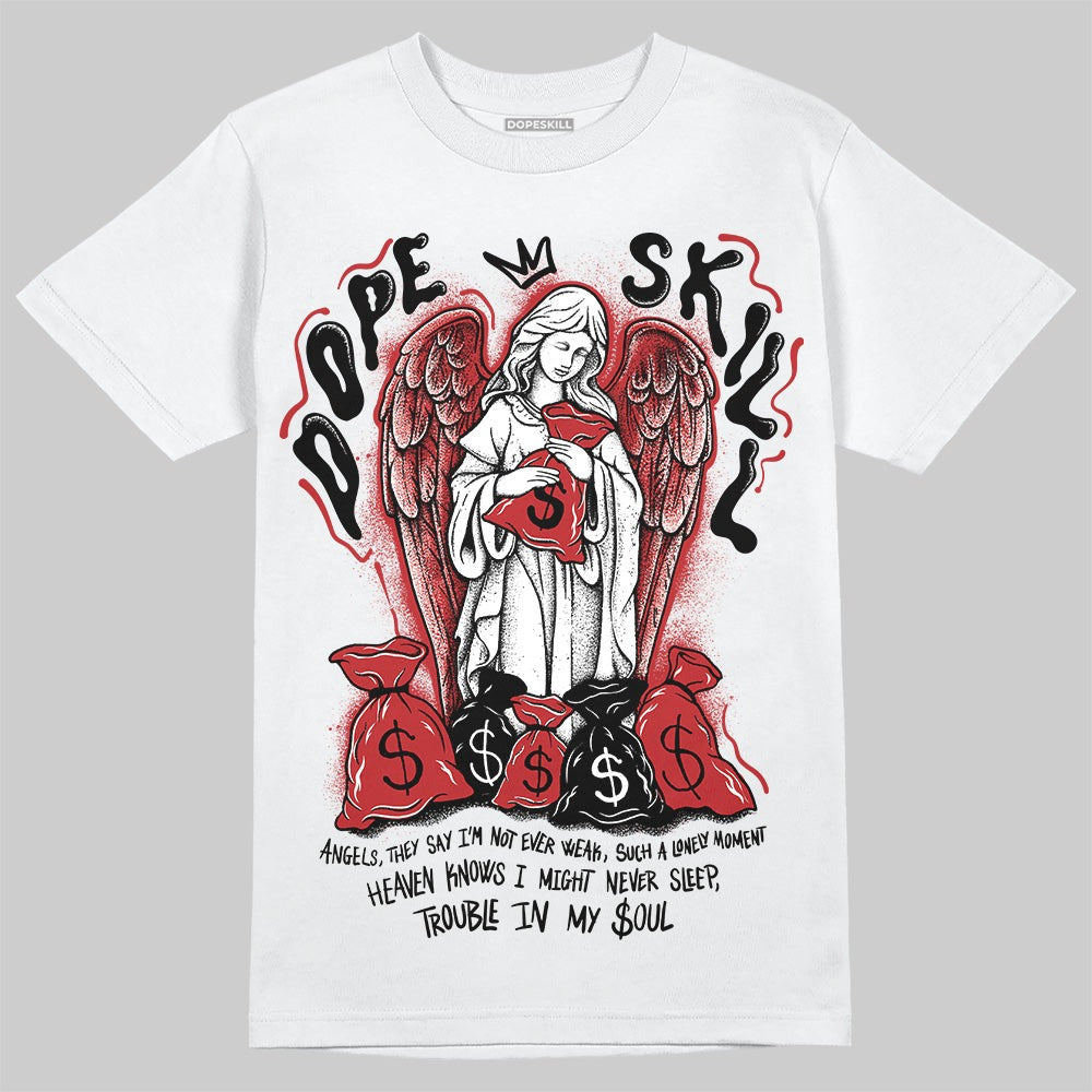 Flu Game 12s DopeSkill T-Shirt Angels Graphic