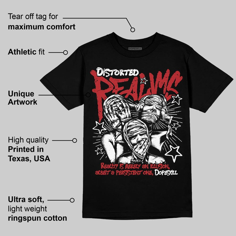 Flu Game 12s DopeSkill T-Shirt Distorted Realms Graphic
