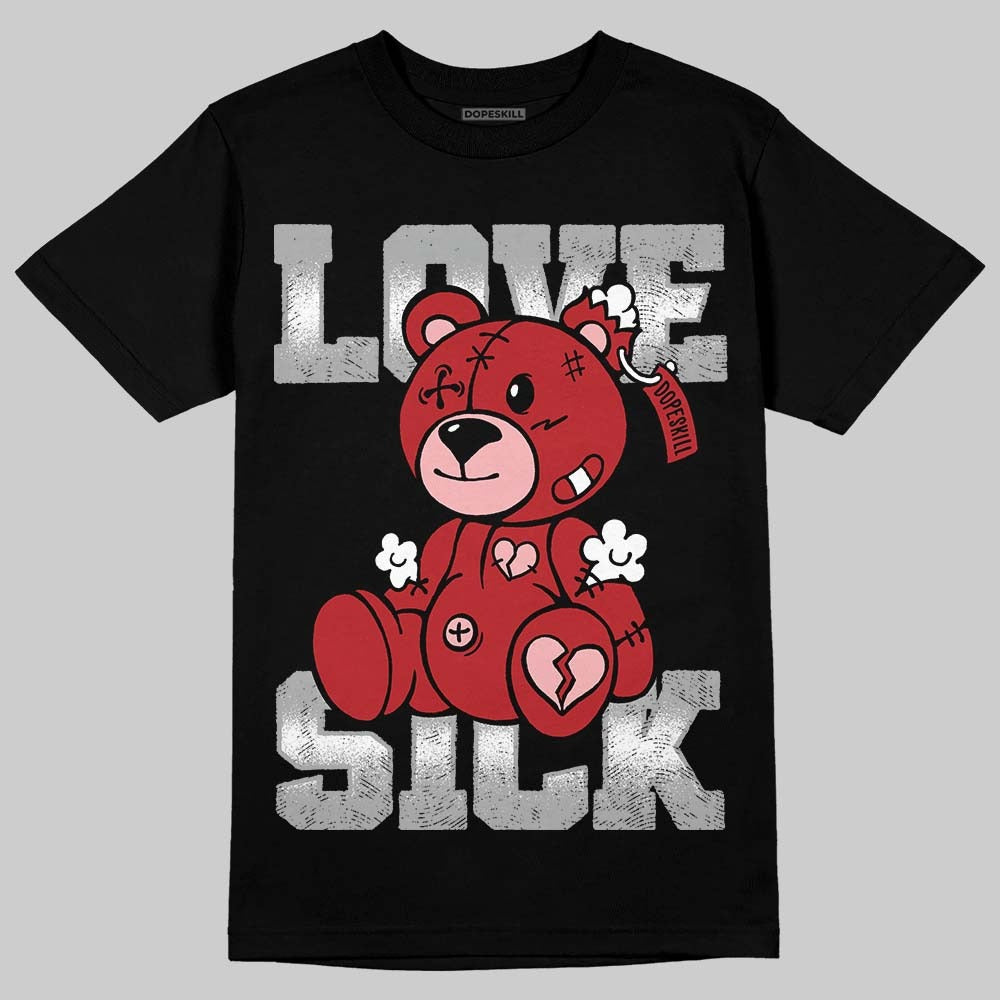 Flu Game 12s DopeSkill T-Shirt Love Sick Graphic