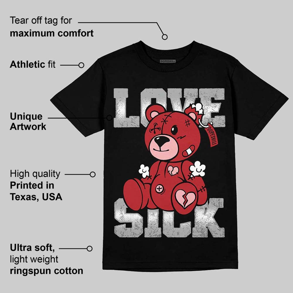 Flu Game 12s DopeSkill T-Shirt Love Sick Graphic