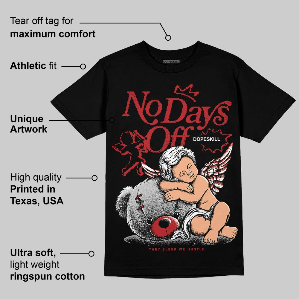 Flu Game 12s DopeSkill T-Shirt New No Days Off Graphic