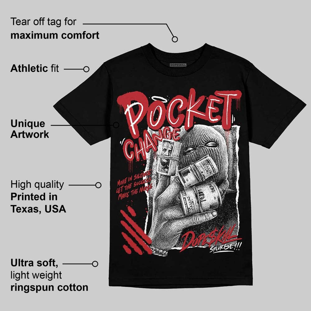 Flu Game 12s DopeSkill T-Shirt Pocket Change Graphic