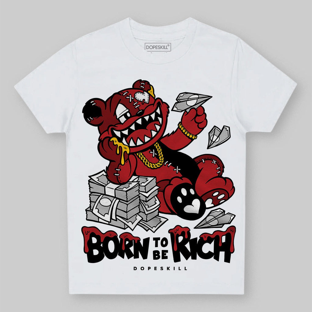 Flu Game 12s DopeSkill Toddler Kids T-shirt Born To Be Rich Graphic