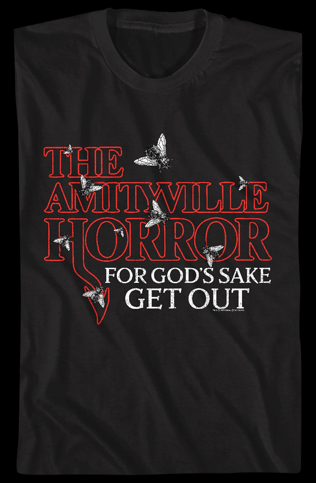 For God's Sake Get Out Amityville Horror T-Shirt