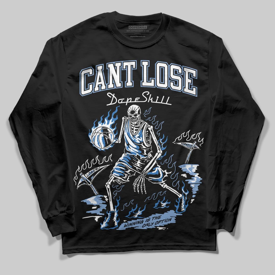 Forget Me Not 4s DopeSkill Long Sleeve T-Shirt Cant Lose Graphic