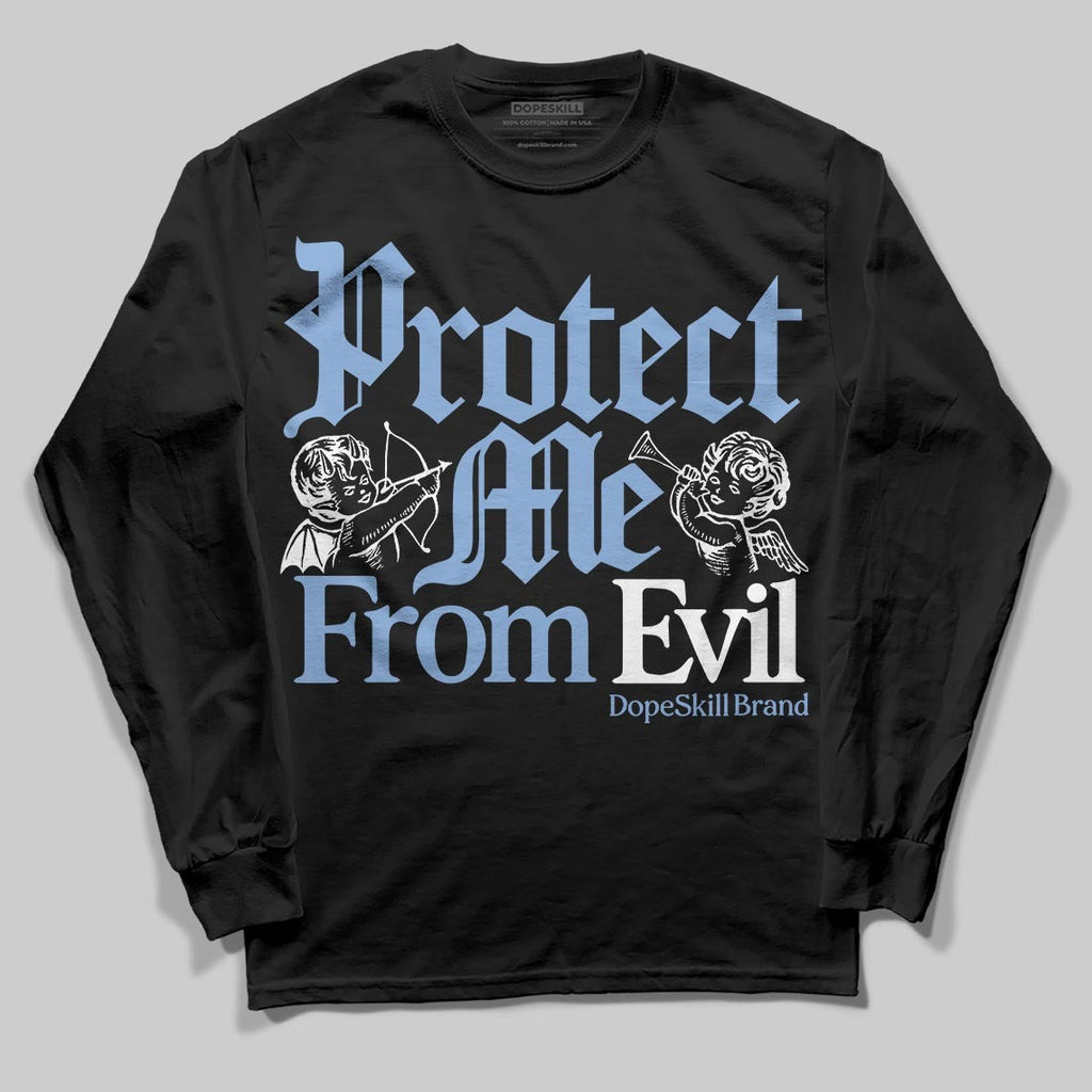 Forget Me Not 4s DopeSkill Long Sleeve T-Shirt Protect Me From Evil Graphic