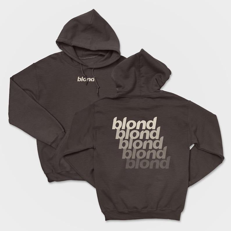 Frank Blonde Hoodie, Blonde Hoodie, Gift For Fans, Custom Back Aesthetic Unisex Hoodie