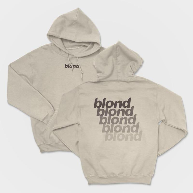 Frank Blonde Hoodie, Blonde Hoodie, Gift For Fans, Custom Back Aesthetic Unisex Hoodie