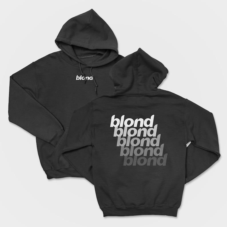 Frank Blonde Hoodie, Blonde Hoodie, Gift For Fans, Custom Back Aesthetic Unisex Hoodie
