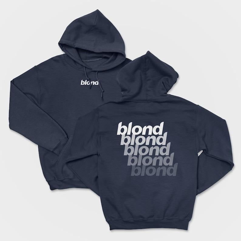 Frank Blonde Hoodie, Blonde Hoodie, Gift For Fans, Custom Back Aesthetic Unisex Hoodie
