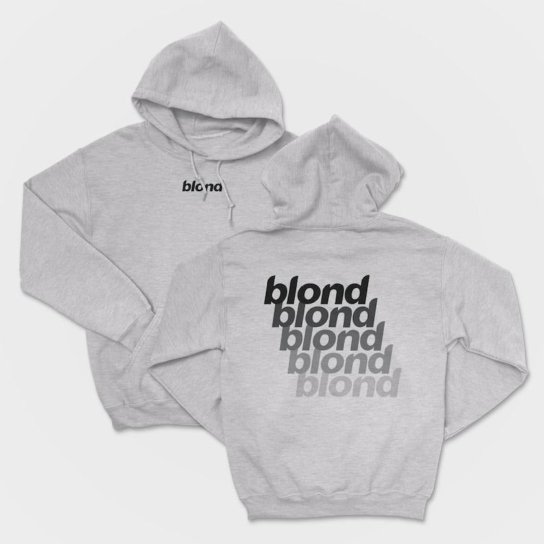 Frank Blonde Hoodie, Blonde Hoodie, Gift For Fans, Custom Back Aesthetic Unisex Hoodie