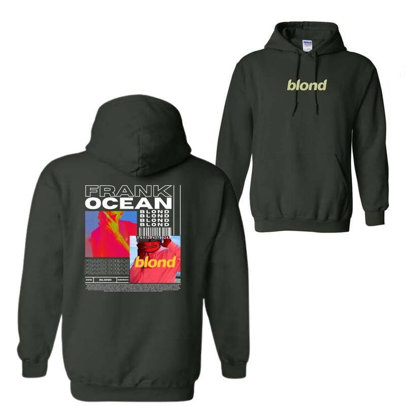 Frank Ocean BLOND Hoodie, Blond Album, Frank Ocean Blond Album Cover Hoodie, Vintage Style Hoodie, Blonded, gift for him her, Unisex Hoodie