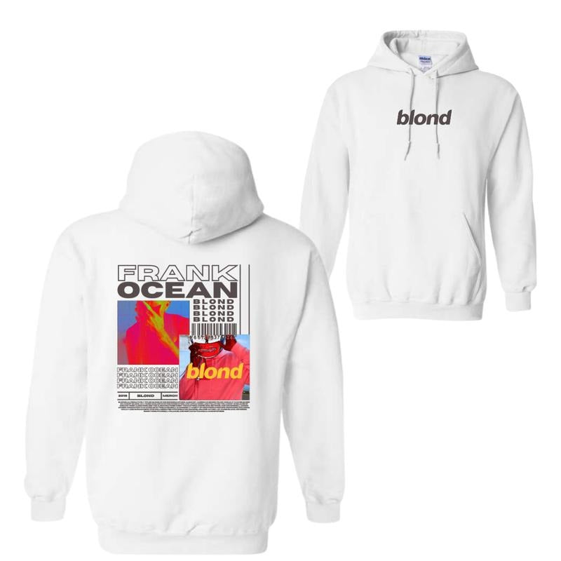 Frank Ocean BLOND Hoodie, Blond Album, Frank Ocean Blond Album Cover Hoodie, Vintage Style Hoodie, Blonded, gift for him her, Unisex Hoodie