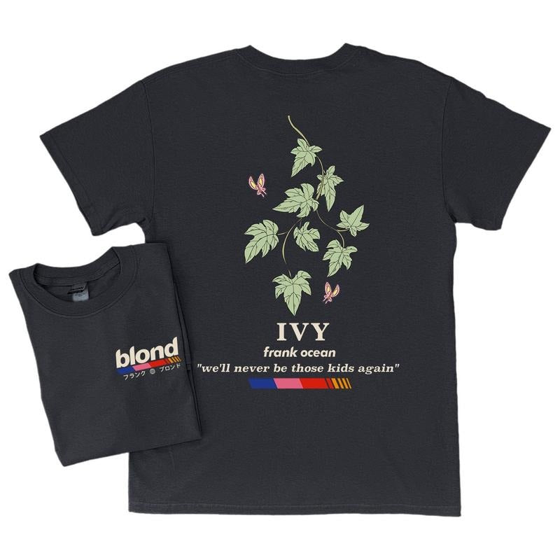 Frank Ocean Blond Ivy Short Sleeve T Shirt Blond Album Blonded Music Gift Cool Gift Ideas Y2k Soft Cotton Unisex Shirt Music Shirt Music Tour Merch Gift for Him Gift For Her Vintage Y2K Hoodie Sweatshirt