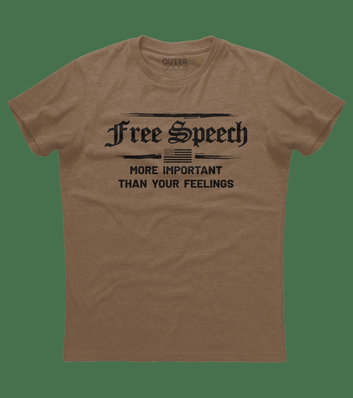 Free Speech is More Important Shirt (O)