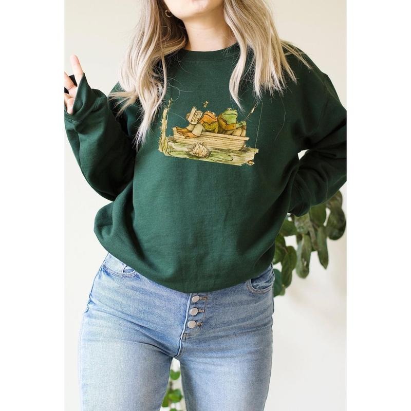Frog And Toad Sweatshirt, Vintage Classic Book Sweatshirt, Frog And Toad Sweatshirt, Frog Shirt, Retro Frog Tee, Vintage Classic Book Cover