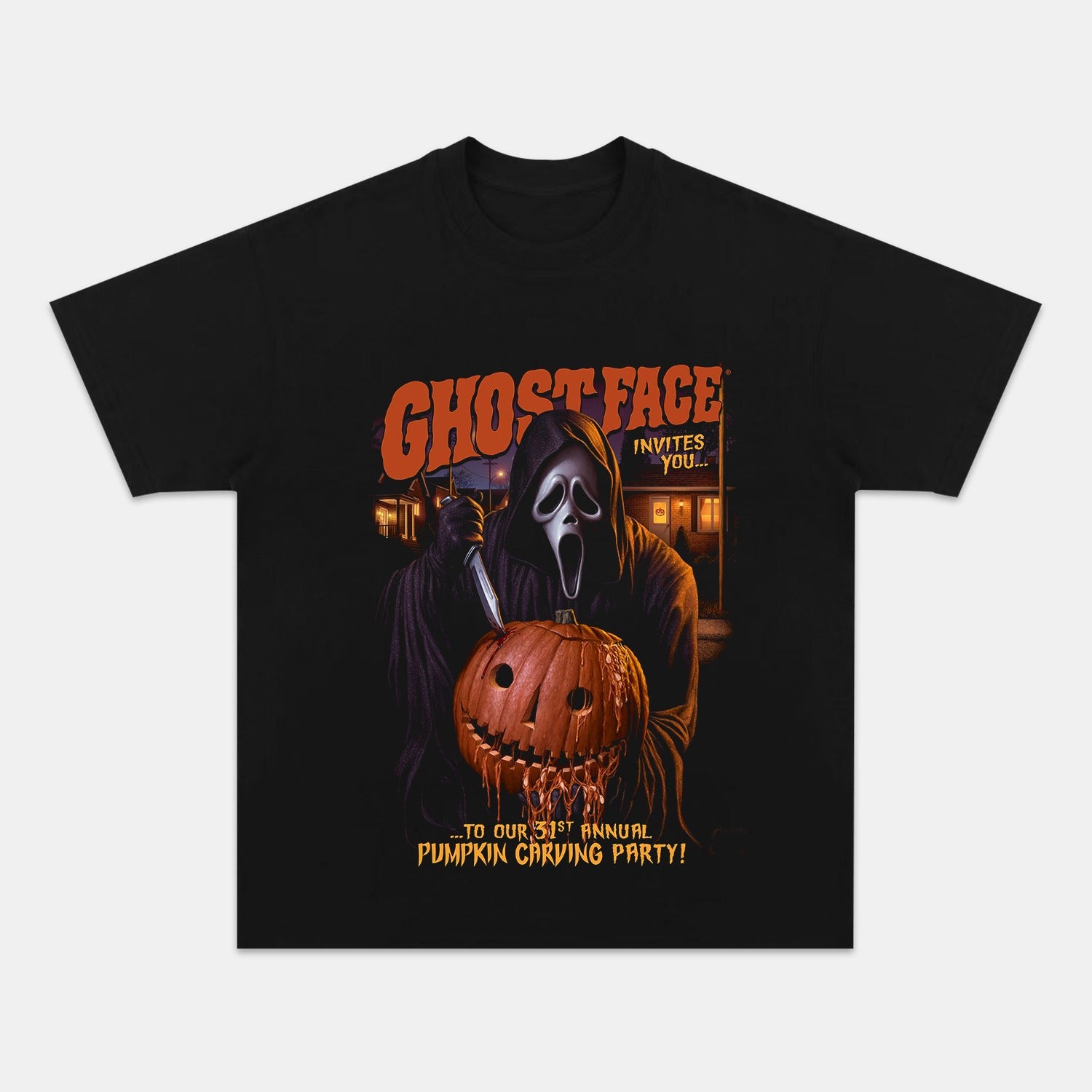 GHOST FACE TEE Style002