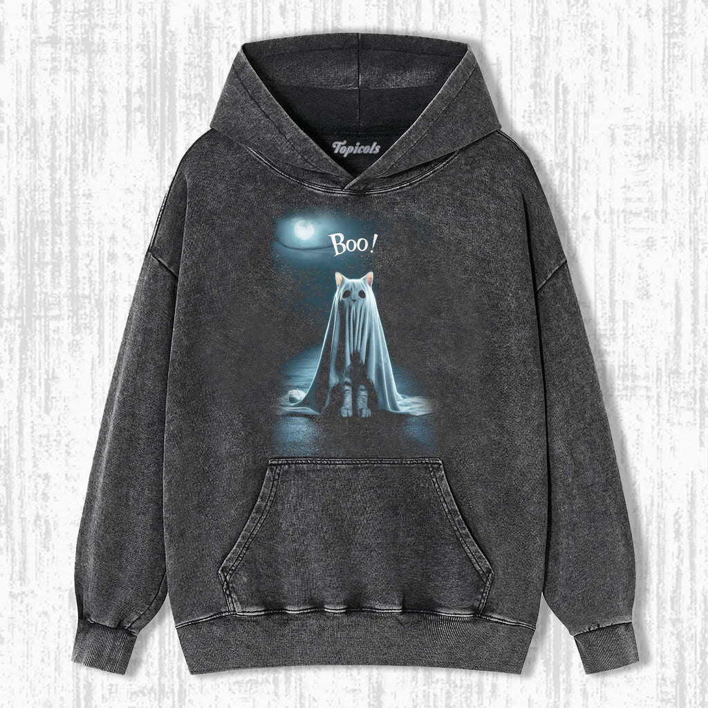 GHOST KITTEN  T-SHIRT