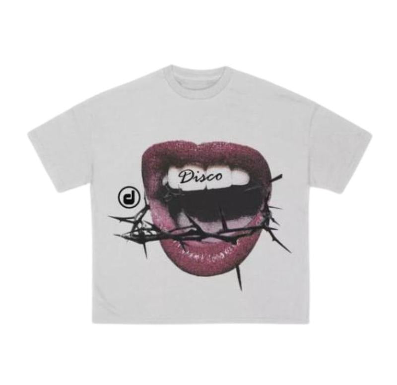 GRILLZ T-Shirt Cotton Unisex T-Shirt, Crew Neck, Size S- 3XL,Gift For Women Top Womenswear Underwear Humen, Underwear Tshirt Streetwear Lady Summer Comfort