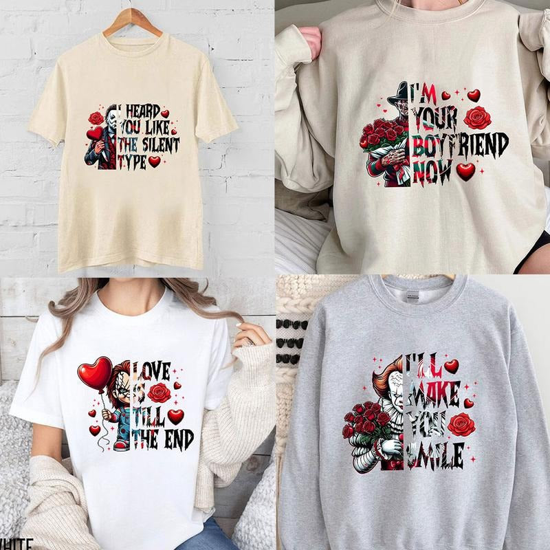 Galentine's Gang Shirt, Valentinesday Movies Shirt, VLT Graphic Tee