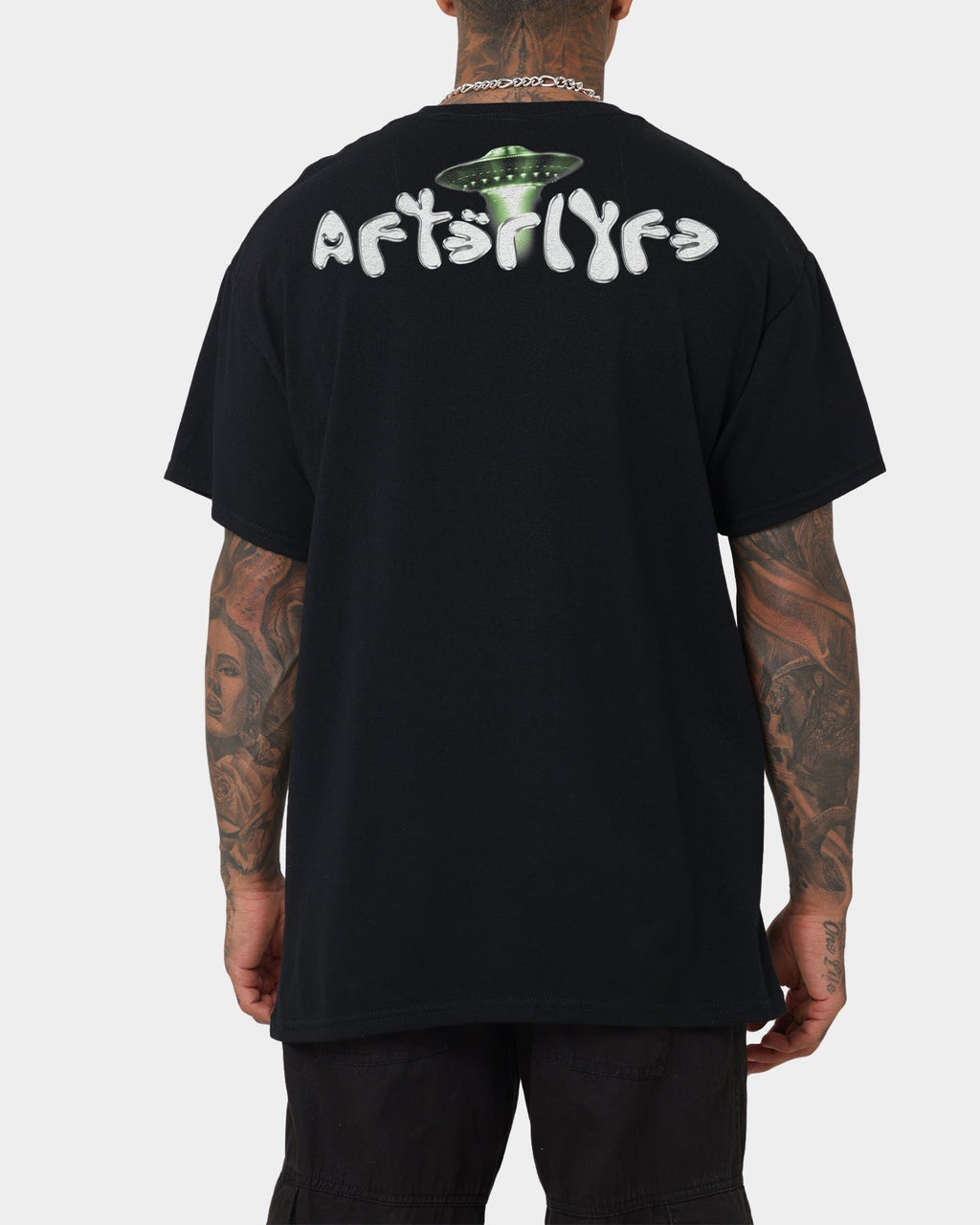 Goat Crew Afterlyfe Vintage T-Shirt Washed Black