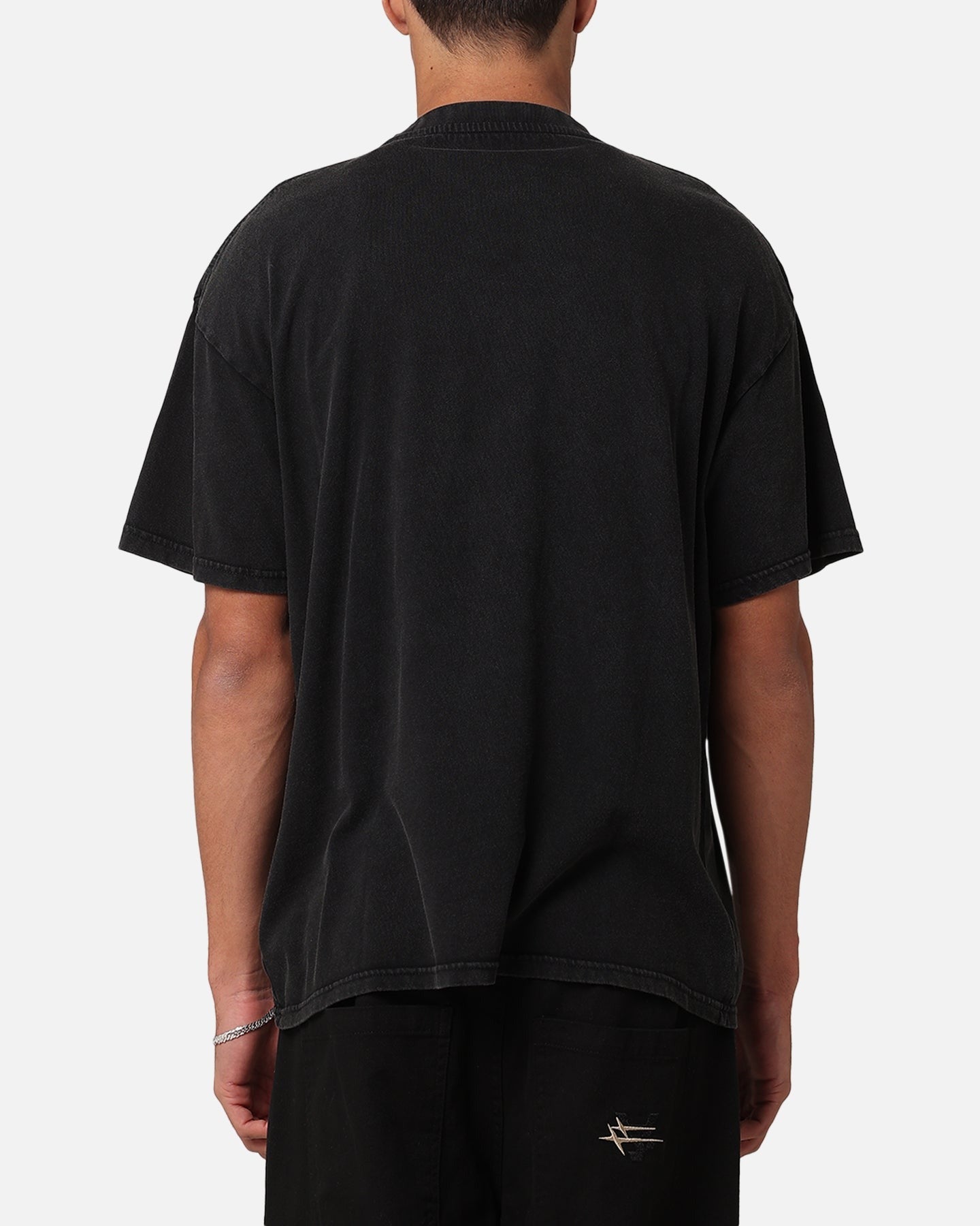 Goat Crew Alien Classic Vintage T-Shirt Black Acidwash