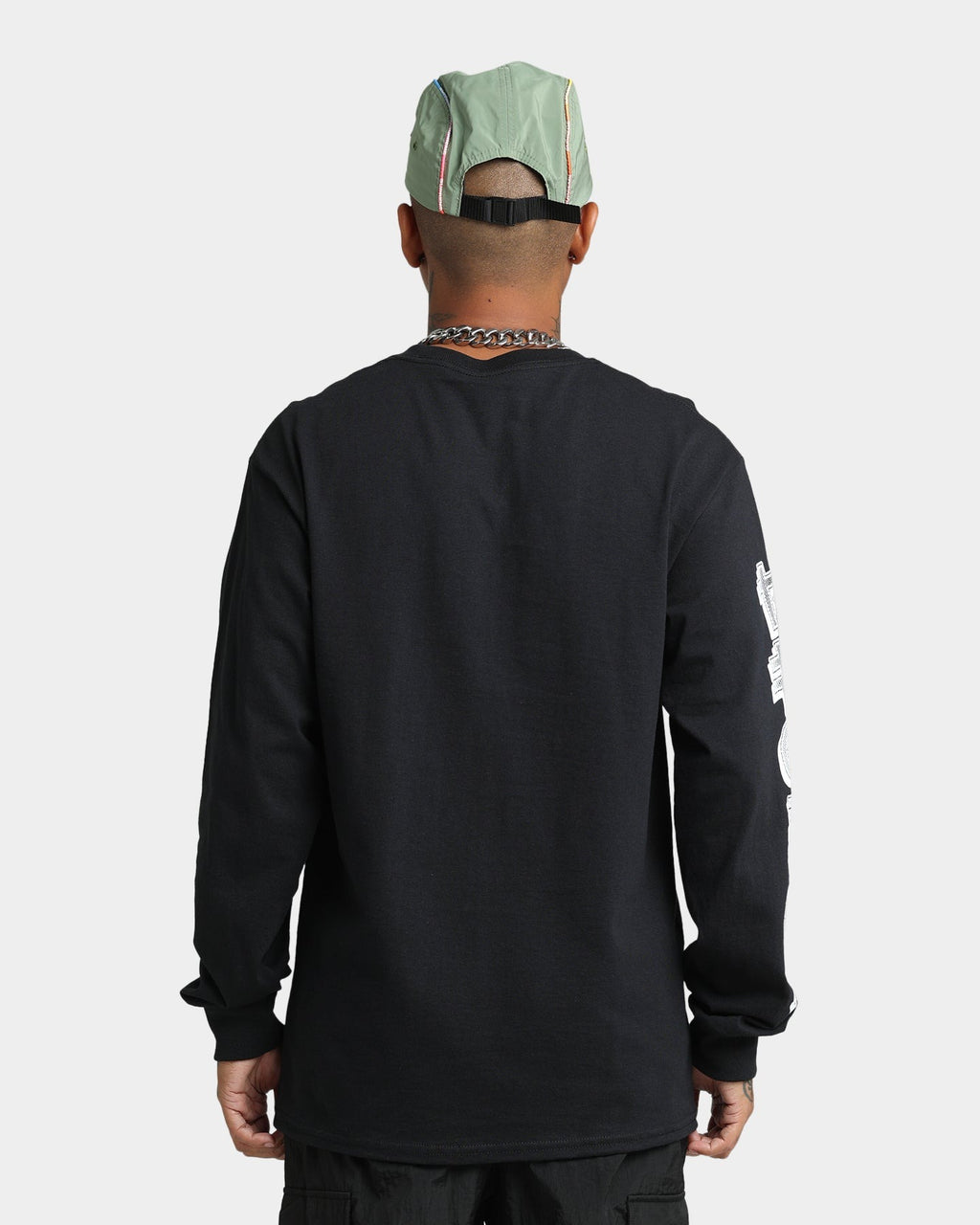 Goat Crew Anime Long Sleeve T-Shirt Black